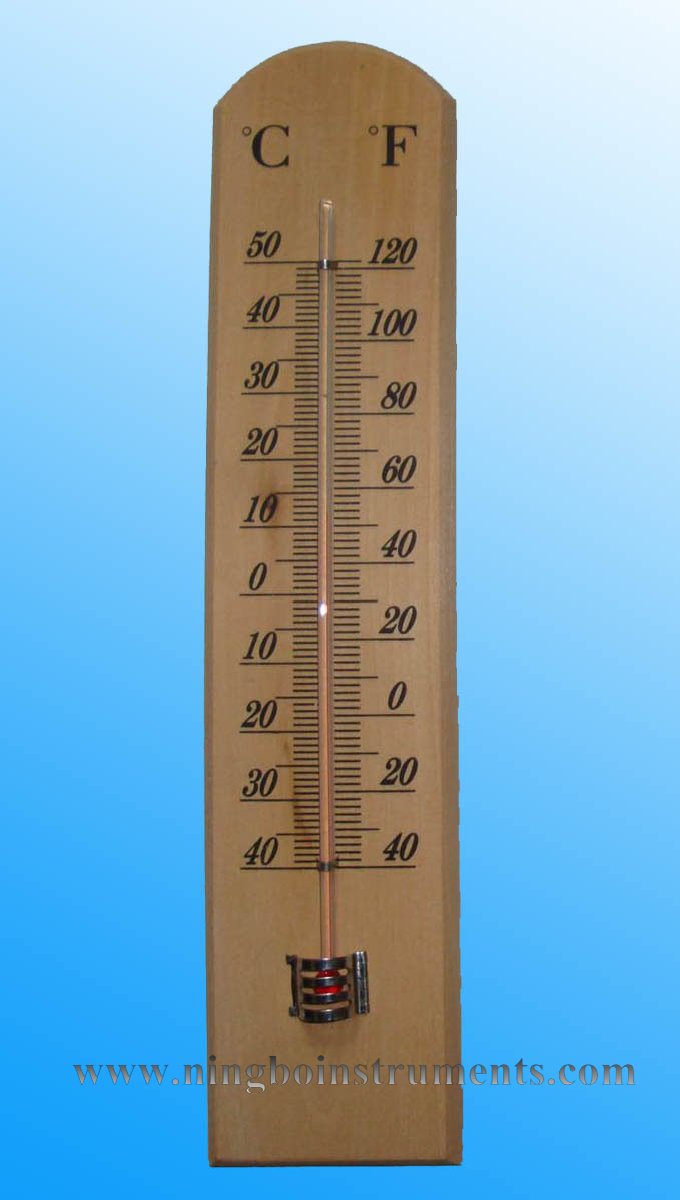 Wood thermometer