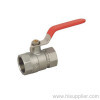 3/8''-2'' F/F Brass Ball valves with Steel Handle Ni plating PN16