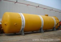 Tower type pressure vessel