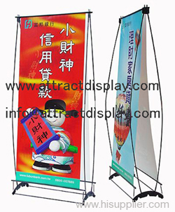 DOUBLE SIDED BANNER STAND