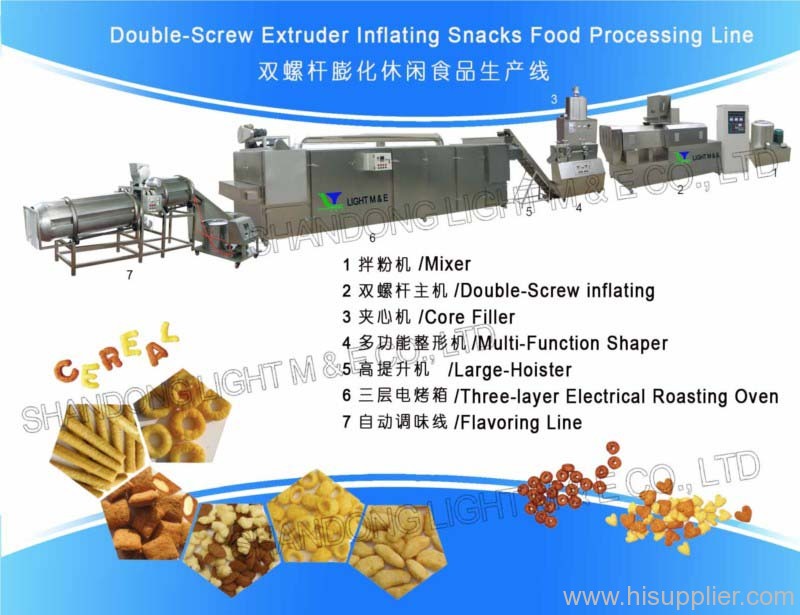 Corn Curls Processing Line