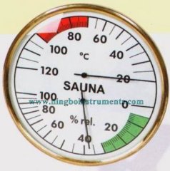 Sauna thermometer & hygrometer