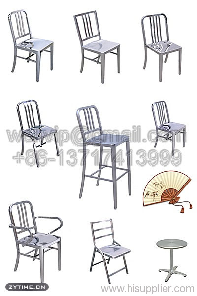 marine chair,navy chair