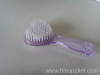 Heart shaped plastic brush