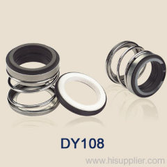 mechanical shaft seals with rubber bellows DY108