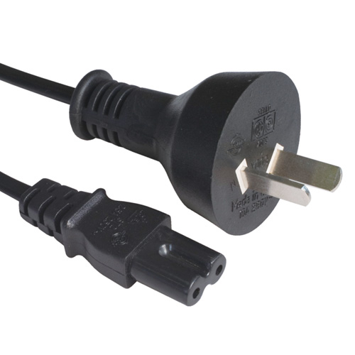 Argentina two pin with C7 connector power cords