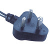 South Africa India SABS approval 5A/10A 250V H05VV-F 3G0.75/1.0/1.5mm2 power cords