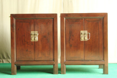 antique walnut small cabinet
