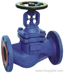DIN Bellows sealed globe valve