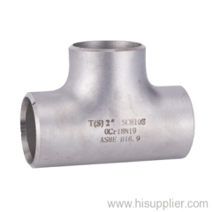 pipe fittings Straight Tee