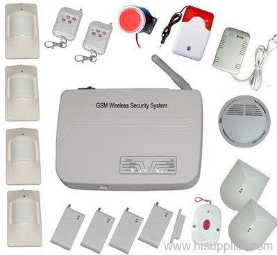 Wireless GSM alarm and Home burglaar alarm