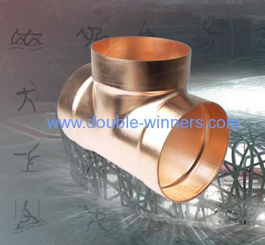 Equal Tees Copper Fitting