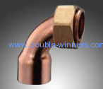 Bent Connector Copper Fitting