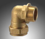 Brass Male Elbow