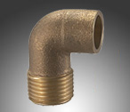 Bronze Elbow Fitting