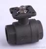 2PC full bore forged steel ball valve