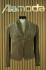  Ladies silk  solid  fashion jacket