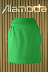 Cotton knitted skirt