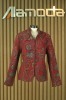 Ladies printed jacquard jacket