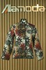 Poly printed embroidery jacket