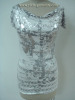 Foil Printing Women Dresses