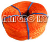 3-4 Strand Red Plastic PE Rope