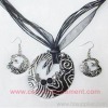 crystal necklace set