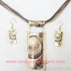 silver necklace sets