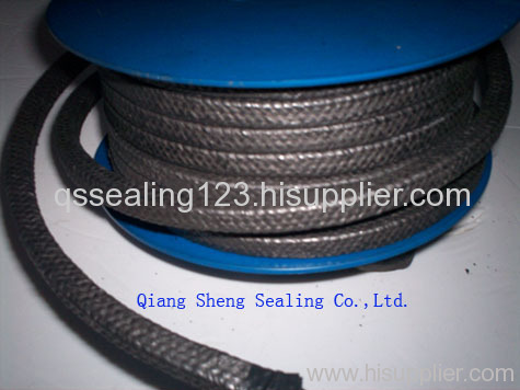 Carbonized Fiber Packing with Graphite