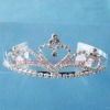 crystal wedding tiara