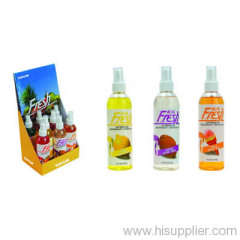 Spray pump air freshener