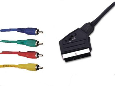 SCART CABLE TO RCA  cable