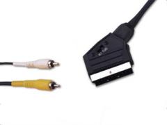 SCART CABLE TO RCA CABLE