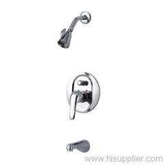 Wall-Mounted Bath-Shower Faucet