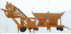 Mobile concrete mixing plant