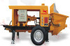 Trailer concrete pump