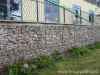 Gabion fencing