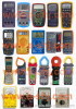 multimeter, clamp meter, digital multimeter, analog multimeter