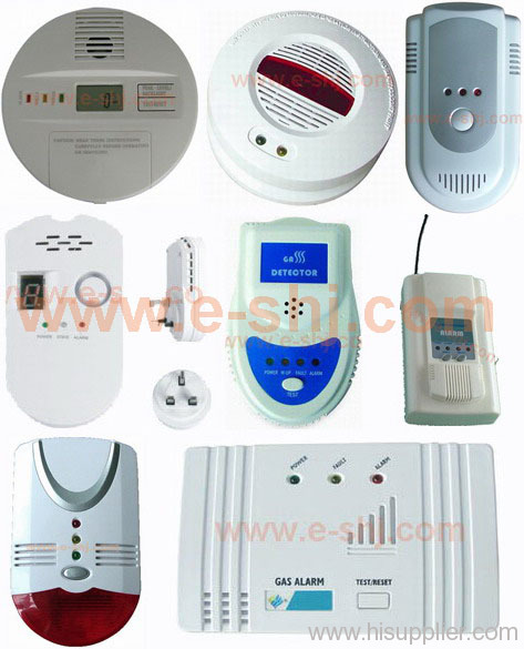 gas alarm, gas detector, CO alarm