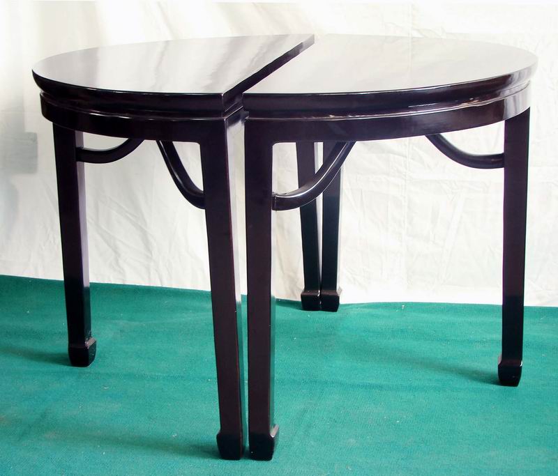 Chinese antique furniture-half round table(Eastcurio)