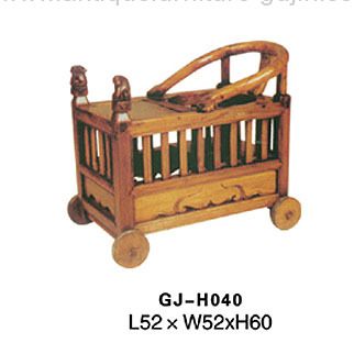 Chinese antique baby cart