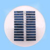 Circular solar panel