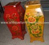 Chinese antique wooden vase