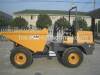 4WD Articular Frame with Hydraulic Steering Site Dumper