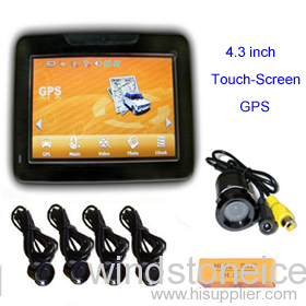 4.3 inch Car GPS Navigator+Wireless Camera System