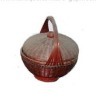 Chinese antique bamboo basket
