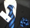 Silk woven necktie