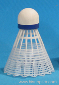 Nylon Plastic Badminton shuttlecock