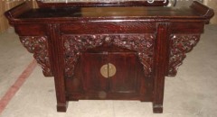 Antique reproduction small cabinet