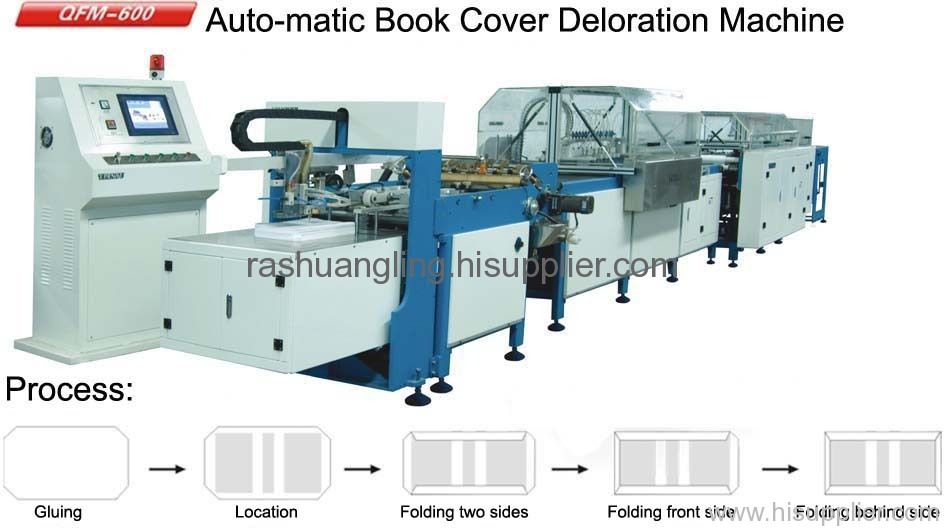Automatic Book Cover Decoration Machine